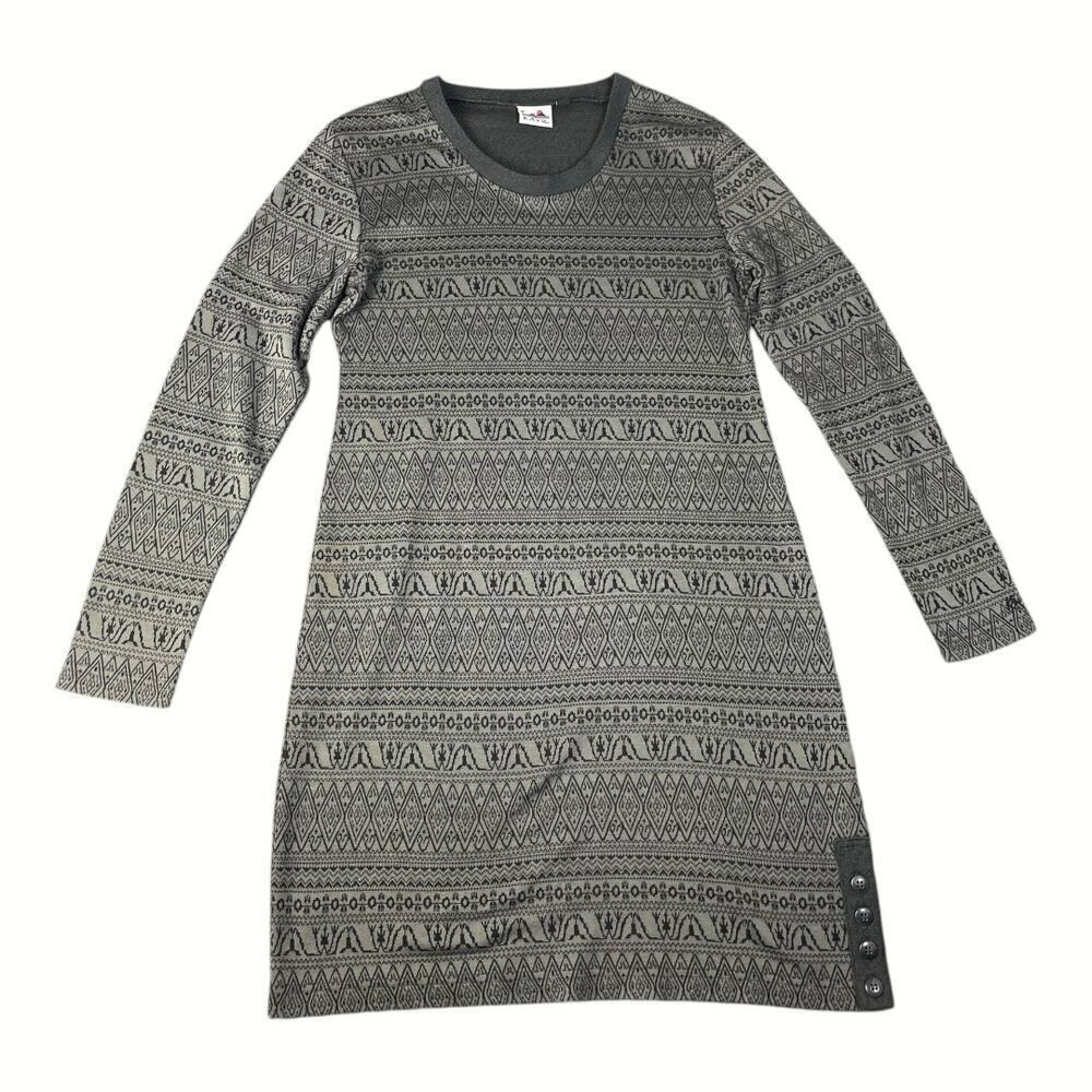 Kavu Women’s Long Sleeve Printed Midi Outdoor Camping Dress Size-Medium